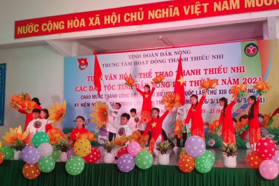 Tham gia Tuần Văn hóa -Thể thao thanh thiếu nhi các dân tộc tỉnh Đắk Nông